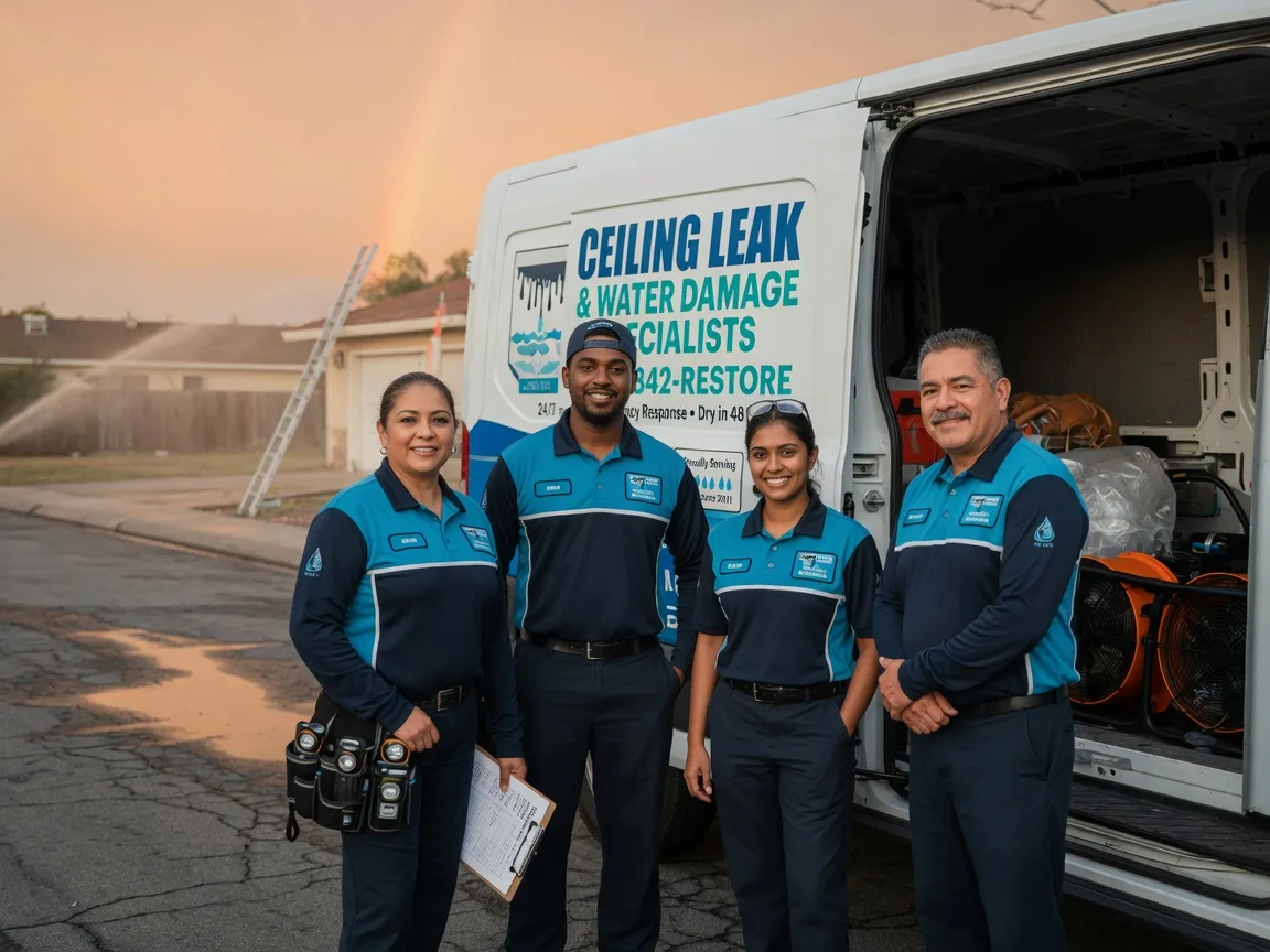 Ceiling Leak Cleanup company in Palo Alto, CA